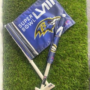 NFL Super Bowl Flag - Blue and White